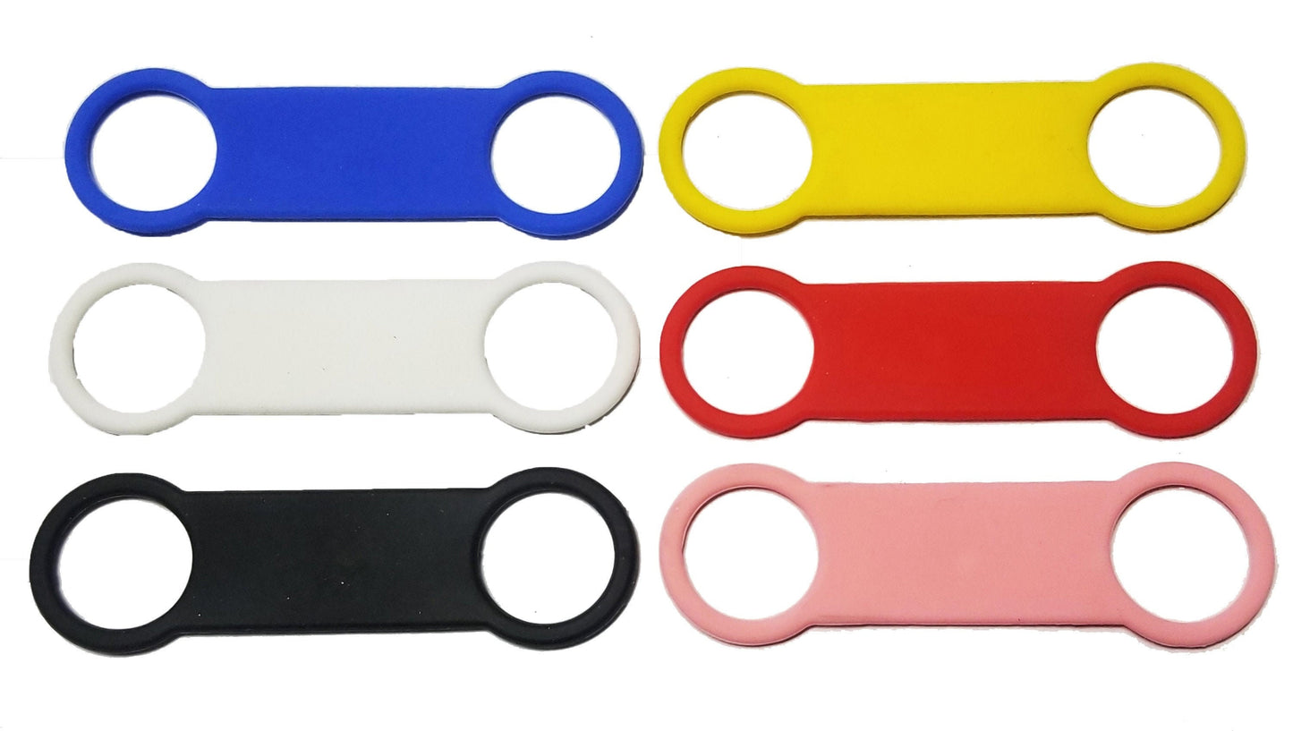 Slide ON Collar Pet Dog Cat Tag - Silicone Band Replacement Part